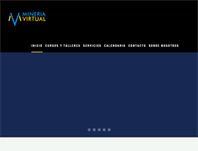 Tablet Screenshot of mineriavirtual.com